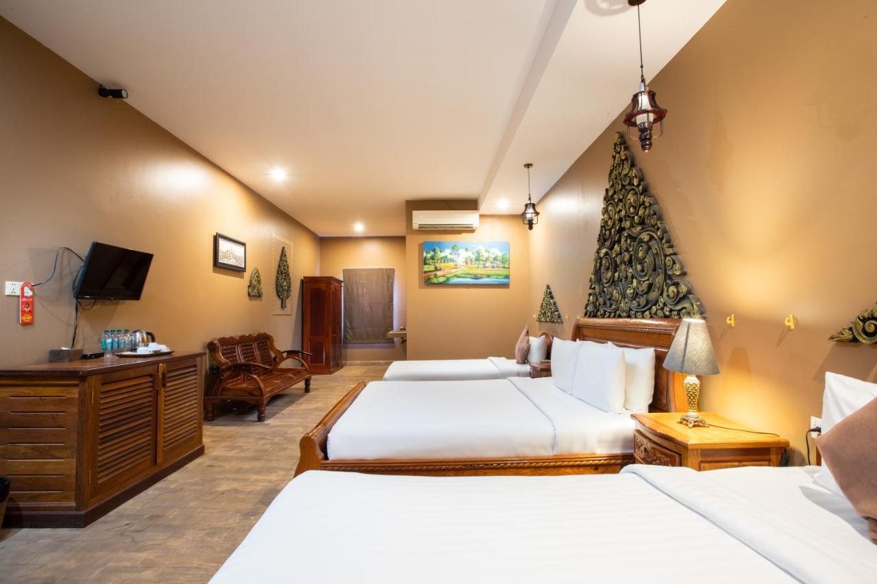 Samnak Lounge Hotel Sziemreap Kültér fotó