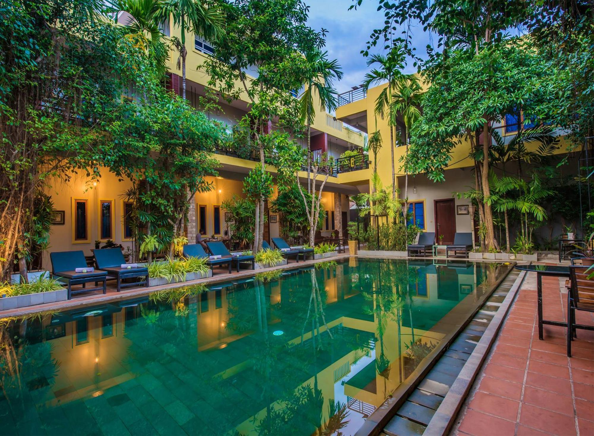 Samnak Lounge Hotel Sziemreap Kültér fotó