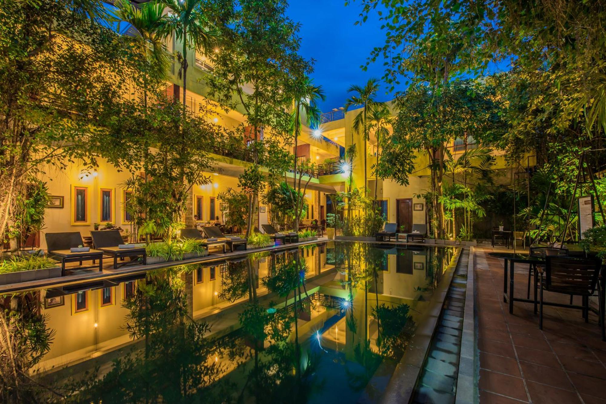 Samnak Lounge Hotel Sziemreap Kültér fotó
