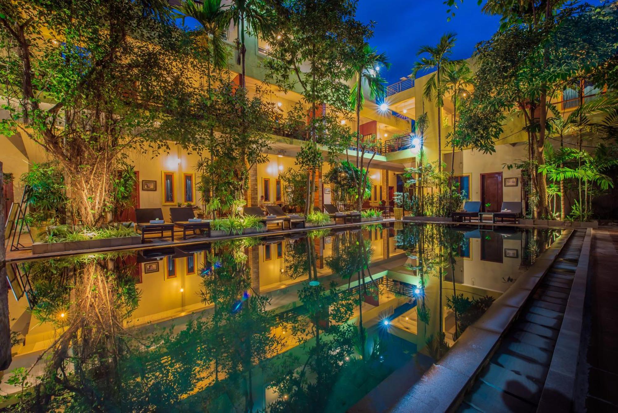 Samnak Lounge Hotel Sziemreap Kültér fotó