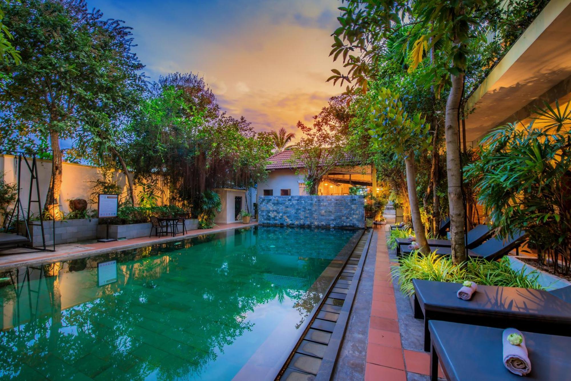 Samnak Lounge Hotel Sziemreap Kültér fotó