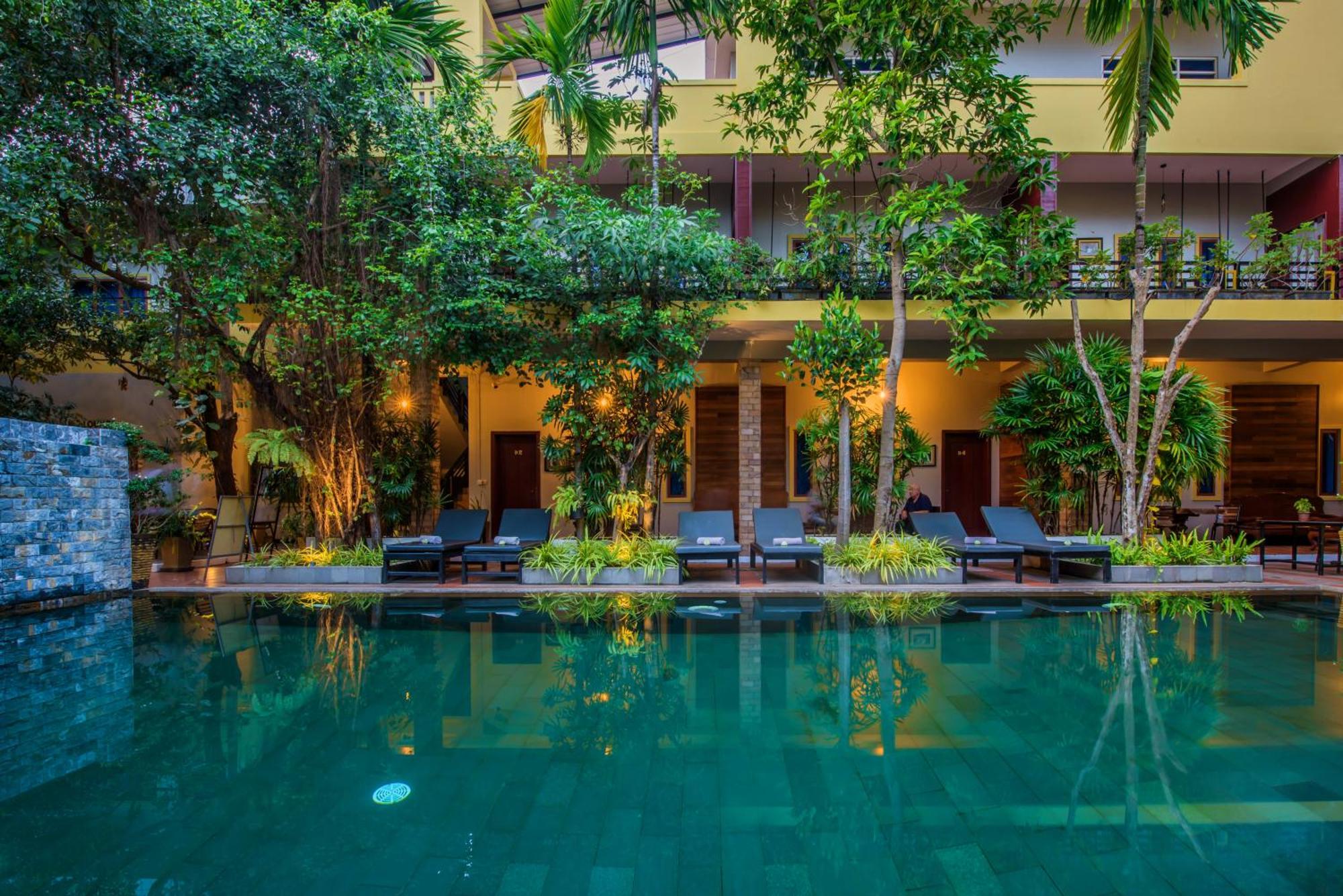 Samnak Lounge Hotel Sziemreap Kültér fotó
