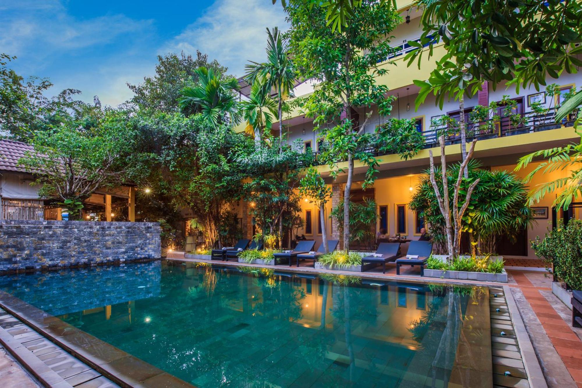 Samnak Lounge Hotel Sziemreap Kültér fotó